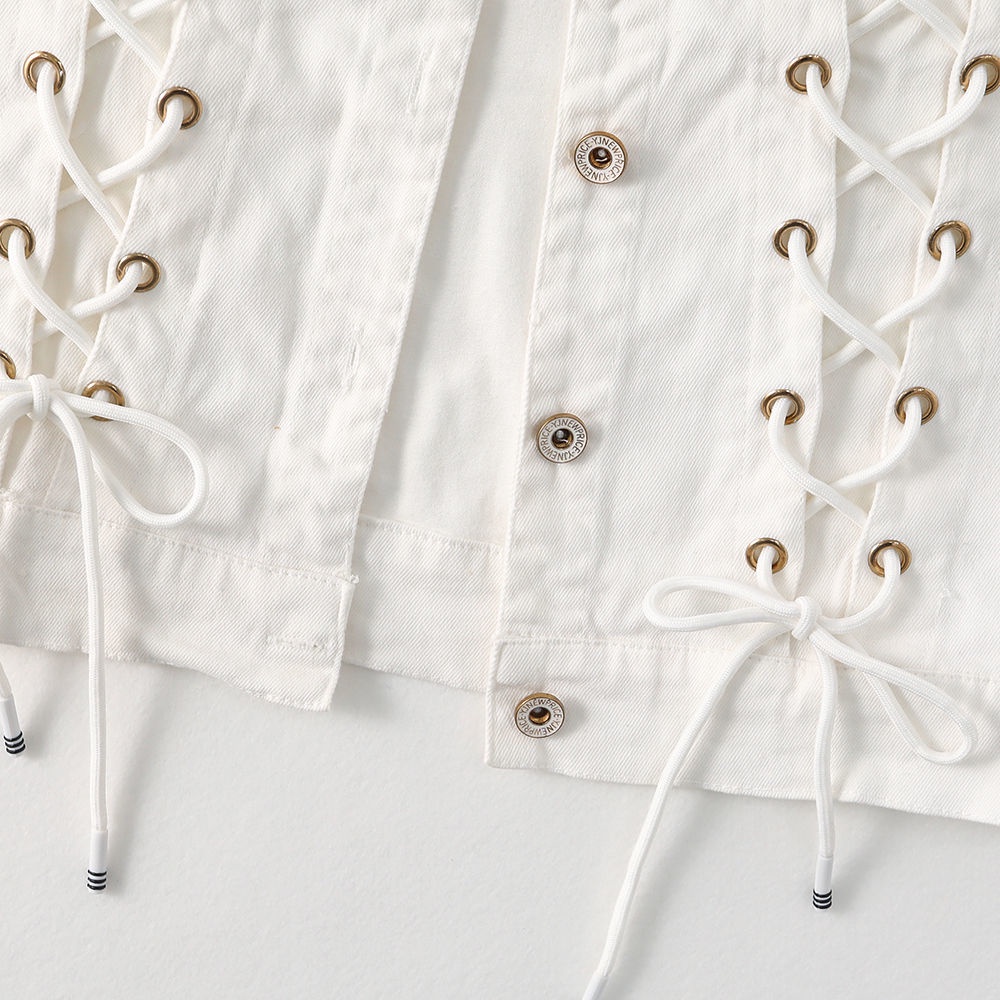 Áo Khoác Denim Mỏng Không Tay Phong Cách Phương Tây Thời Trang Xuân Thu Mới 2022