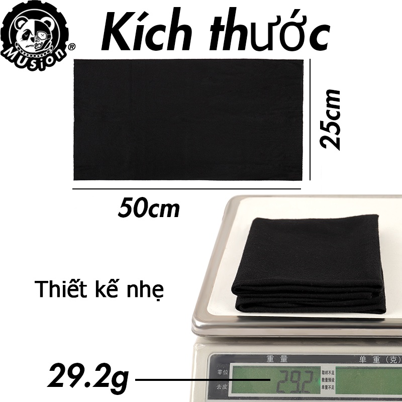 Khăn che mặt đa chức năng thấm hút mồ hôi thoáng khí