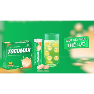 Viên sủi Tocomax Plus- hộp 10 viên