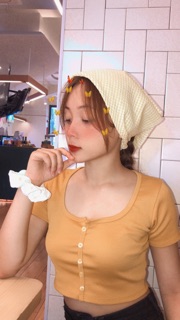 Khăn bandana kẻ Gingham