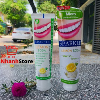 Kem đánh răng trắng sáng Sparkle Lemon-Soda 100g Thái Lan