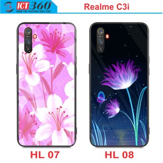 Ốp Lưng Kính Nano Realme C3i Phủ Bóng - in theo yêu cầu
