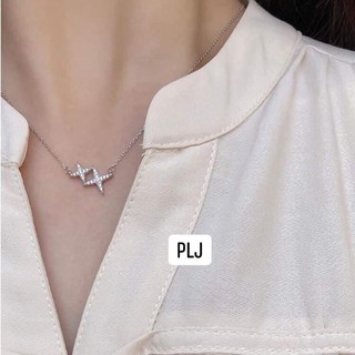 Dây chuyền liền sao bạc ta 100%