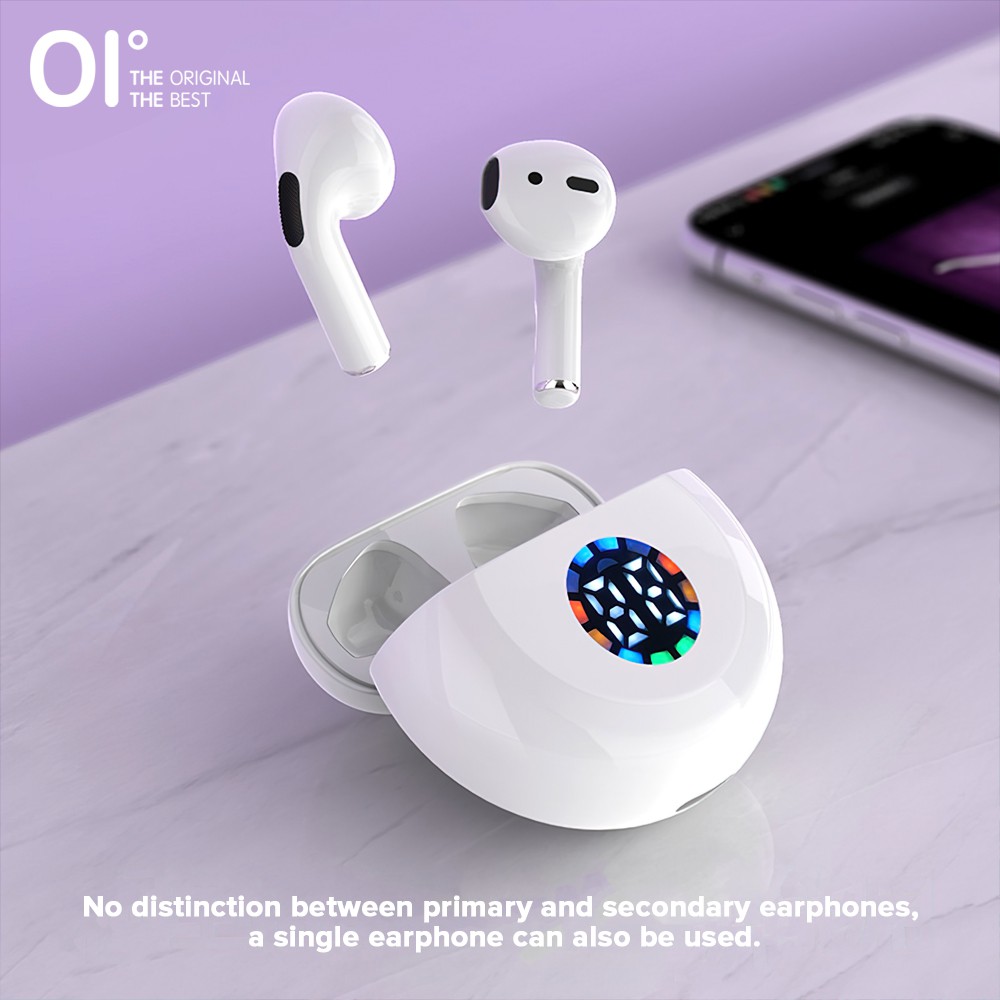 Tai nghe không dây OI Pro 8 Bluetooth 5.1 âm thanh trung thực thời gian chờ 240 giờ