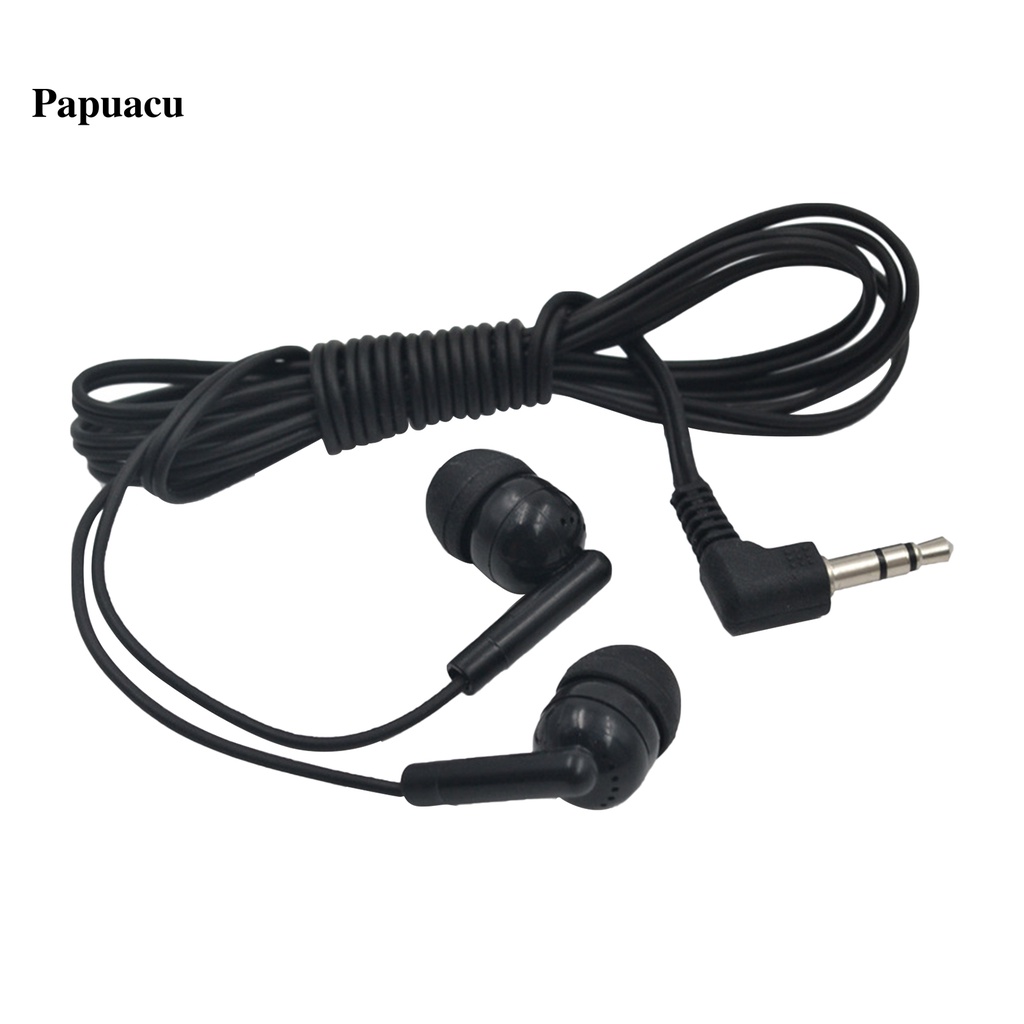 Tai Nghe Nhét Tai Papuacu Jack 3.5mm Âm Thanh Sống Động Điện Thoại