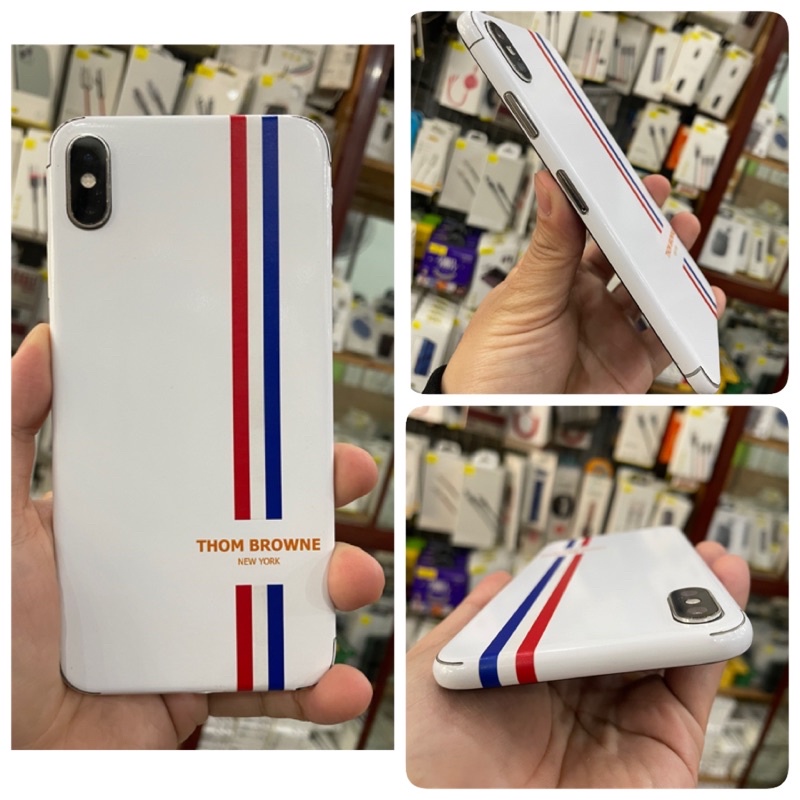 Miếng dán skin Thom Browne cho iPhone 6/6s/6plus/7plus/11/12/13promax