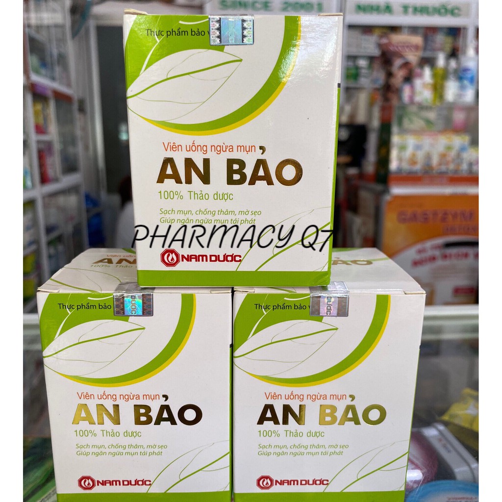 Viên Uống Ngừa Mụn An Bảo hộp 30 viên AN BAO