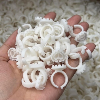 Nhẫn đựng keo,đựng mực,tạo fan( khía)