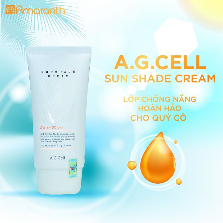 Kem Chống Nắng A.G.CELL SUN SHADE CREAM