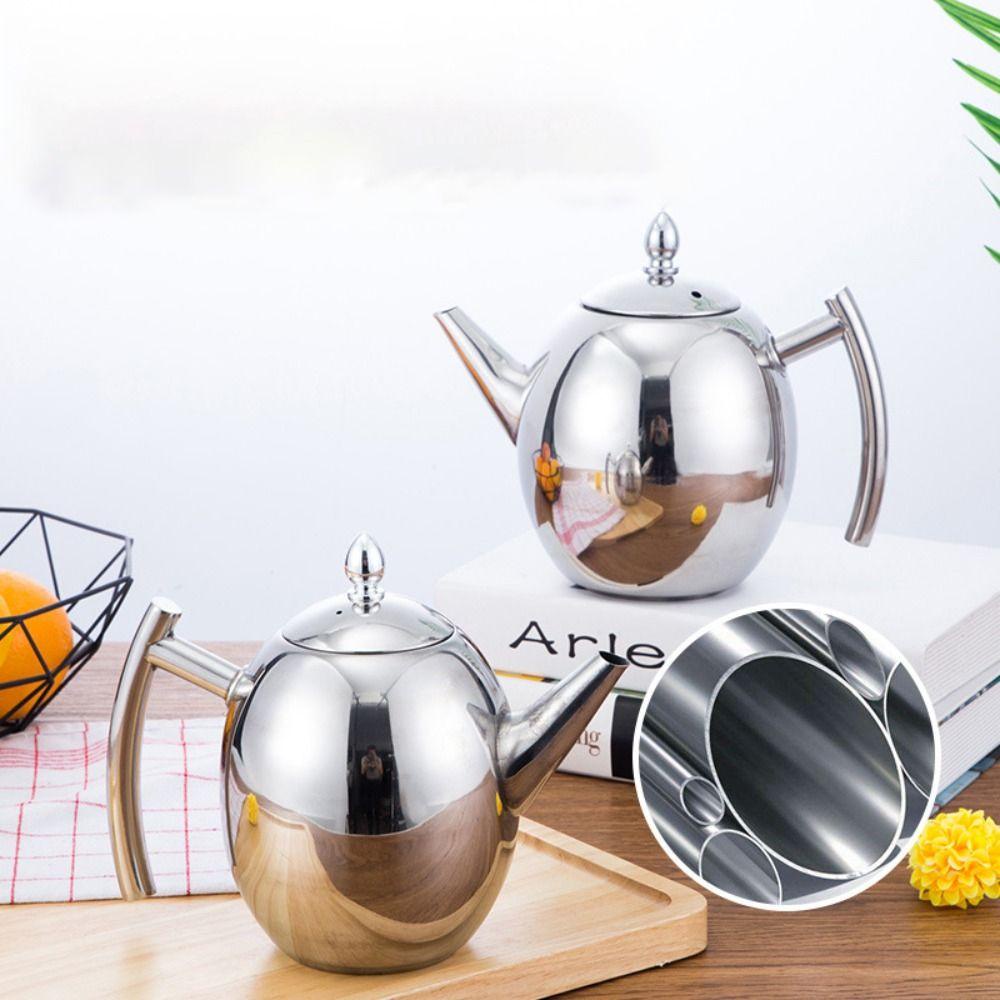 Ấm Trà Chống Ăn Mòn An Toàn Thời Trang Có Thể Tháo Rời Dễ Lau Chùi