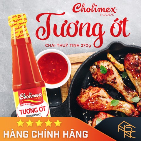 Tương ớt Cholimex chai thủy tinh 270g