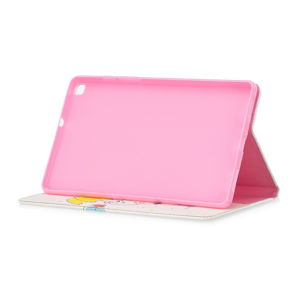 Bao Da Nắp Gập In Hình Dễ Thương Cho Samsung Galaxy Tab A 8 Inch 2019 P200 P205 Sm-P200
