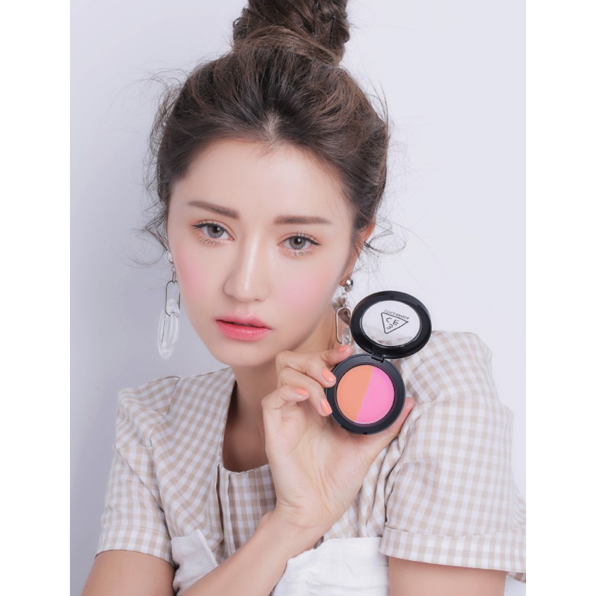 Phấn Má 3CE Duo Color Face Blush [ Chính Hãng]