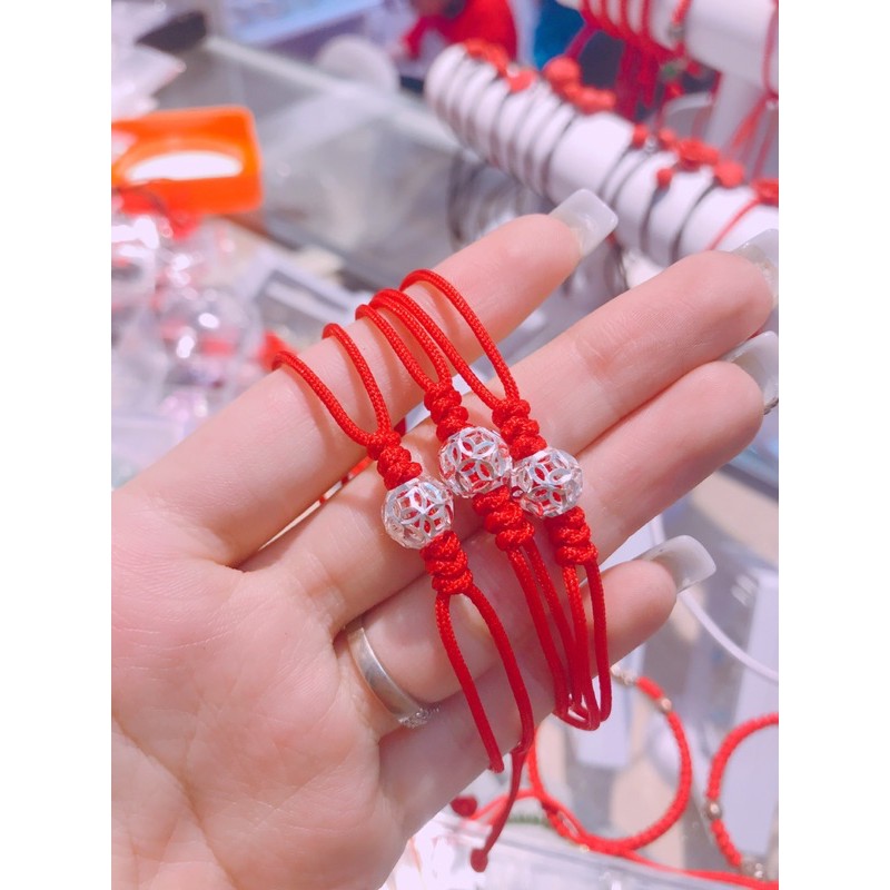 Vòng tay chỉ đỏ kim tiền mang ý nghĩa may mắn tài lộc bình an - bạc 925 cao cấp | BigBuy360 - bigbuy360.vn