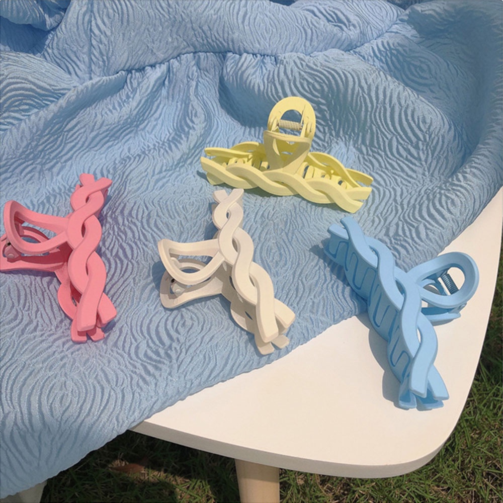 Kẹp tóc nhựa acrylic màu sắc xinh xắn dành cho nữ