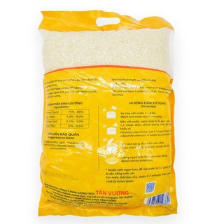 Gạo Trắng Hạt Dài Tấn Vương 5kg