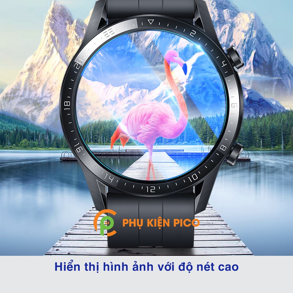 Cường lực Huawei Watch GT 2 46mm chính hãng Gor trong suốt - Dán màn hình đồng hồ Watch GT 2 bộ 3 cái