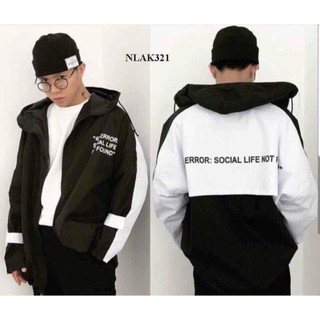 Áo khoác dù cặp đôi nam nữ