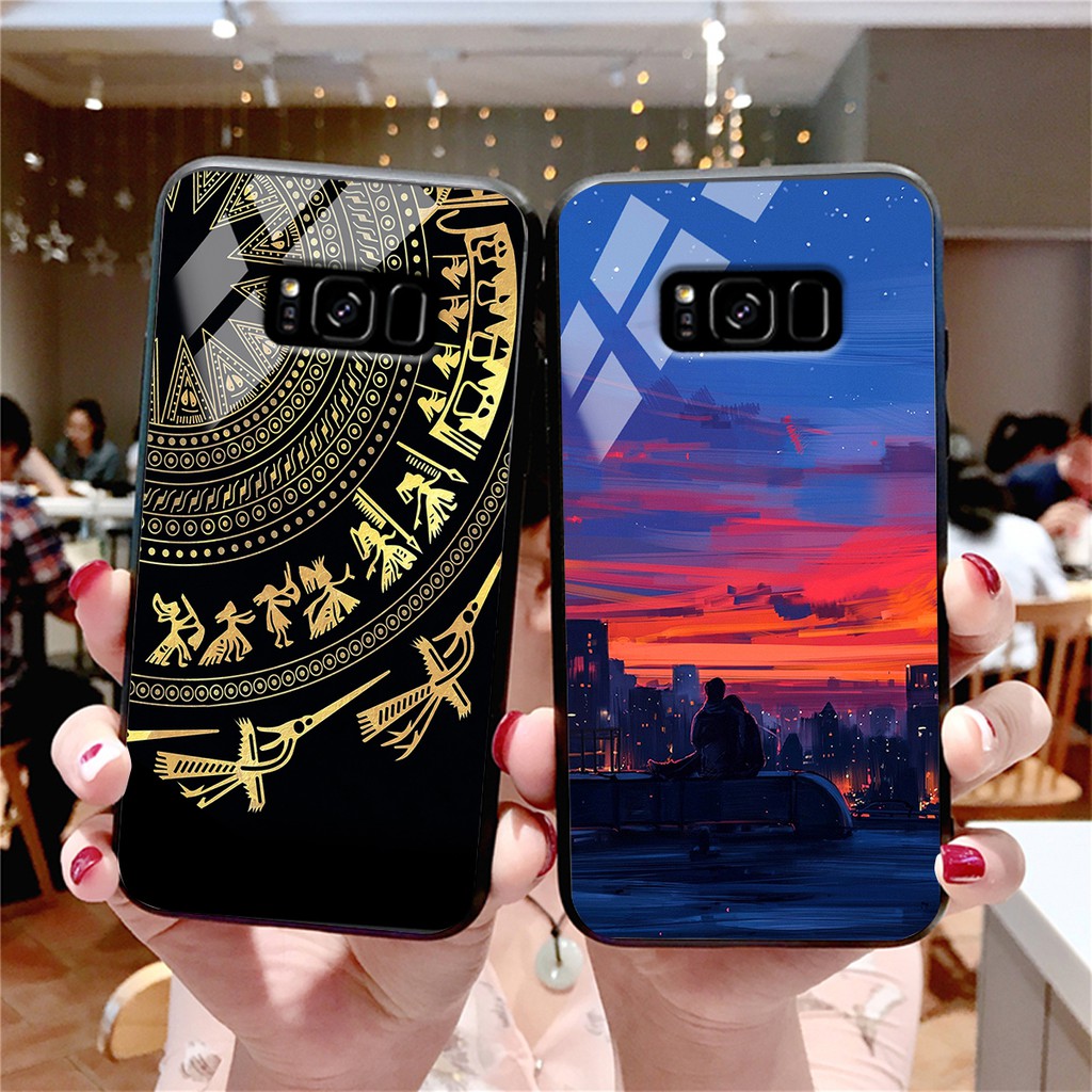 Ốp kính cường lực Galaxy Samsung S8PLUS Ốp điện thoại cao cấp Samsung S8PLUS Son Store68