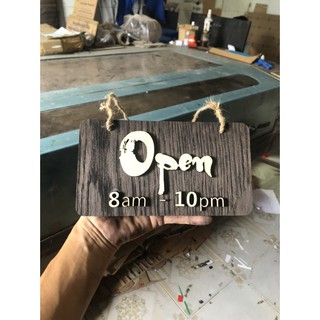 Bảng treo open, bảng treo close