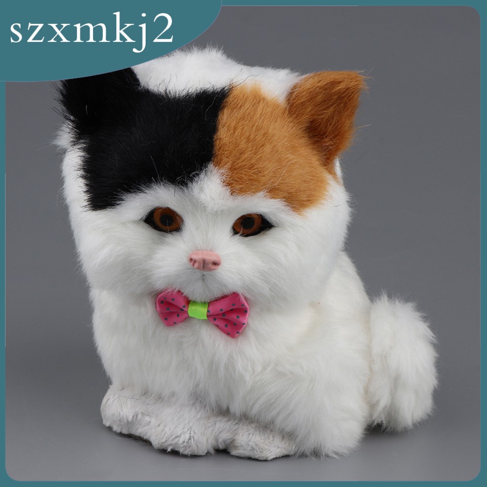 Mô Hình Chú Mèo May Mắn Maneki Neko Nhồi Bông Dễ Thương Trang Trí Nhà Cửa / Xe Hơi szxmkj2