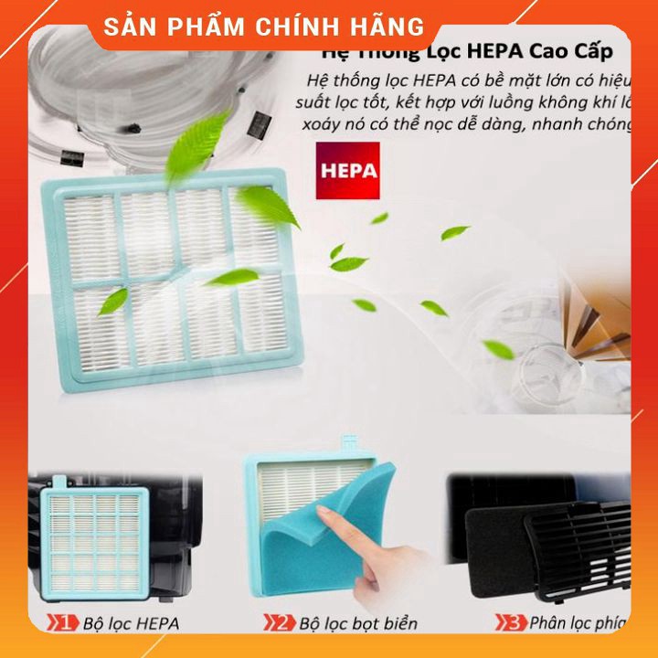 Máy hút bụi gia đình Philips FC8471/81 công suất 1400W hộp chứa bụi 1.5L - Bảo hành 12 tháng SM | BigBuy360 - bigbuy360.vn