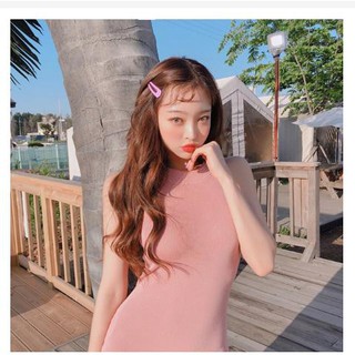 SÉT 10 KẸP TÓC BẤM MÀU TRƠN