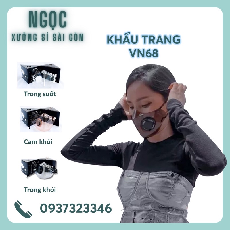 Khẩu trang trong suốt VN99