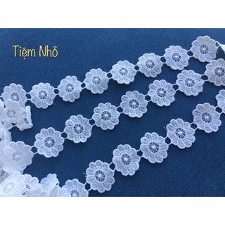 Ren cotton hoa cao cấp, size 3cm