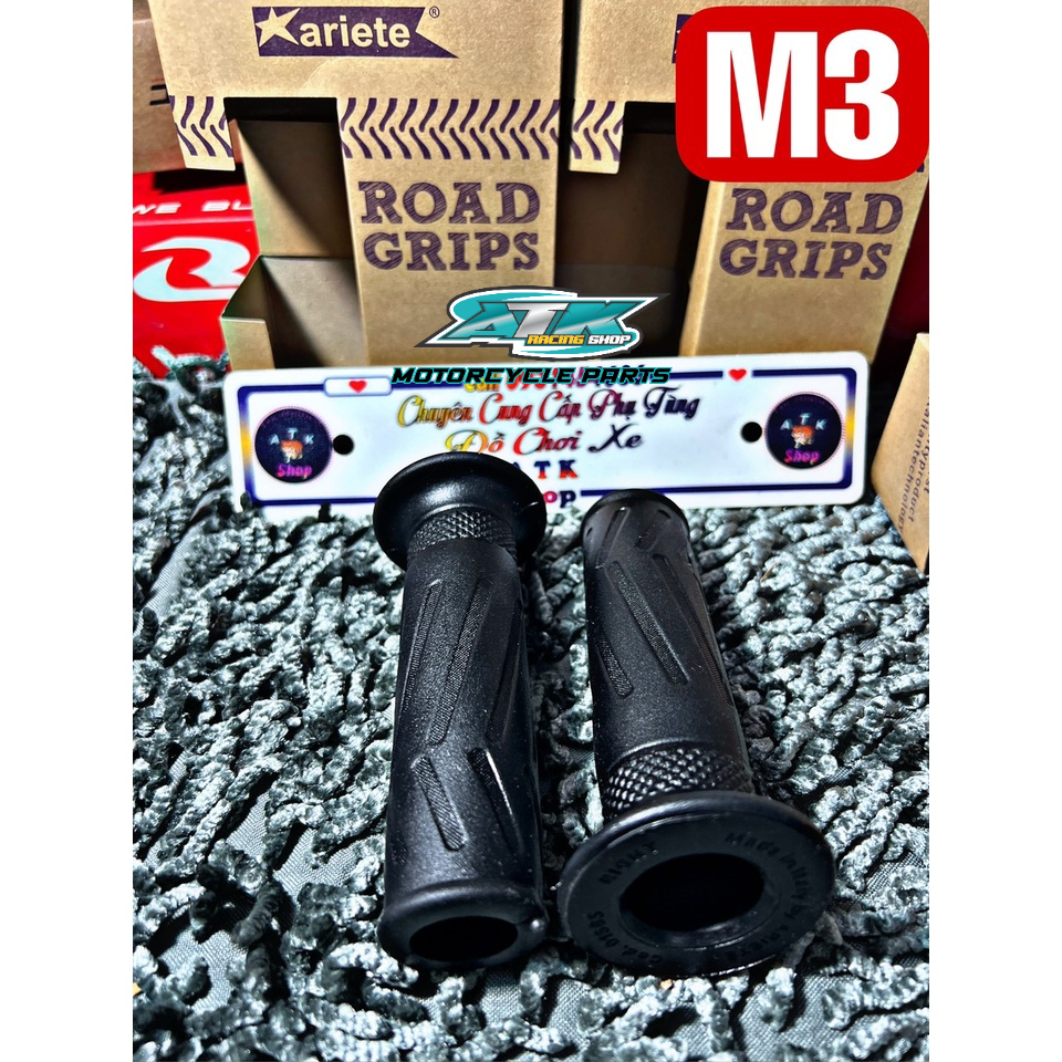 Bao tay Ariete ROAD GRIPS siêu êm mịn 5 kiểu dáng hàng chuẩn thông dụng cho mọi dòng xe gắn máy