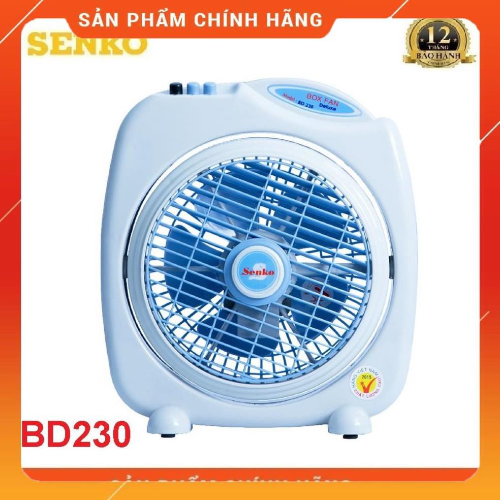 [Mã ELFLASH5 giảm 20K đơn 50K] [FreeShip] Quạt hộp SENKO BD230 [ Hàng chính hãng - Bảo hành 12 tháng ]