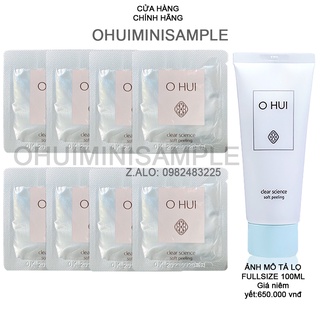 Gói Tẩy Tế Bào Da Chết OHUI làm trắng da - Ohui Clear Science Soft Peeling