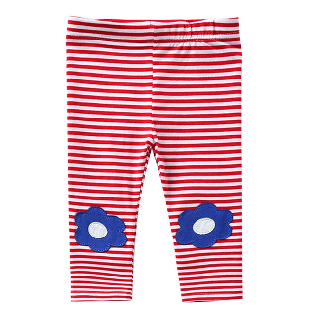 BEAR LEADER Quần Legging Cotton Dáng Ôm In Họa Tiết Chú Gấu Dễ Thương Cho Bé Gái