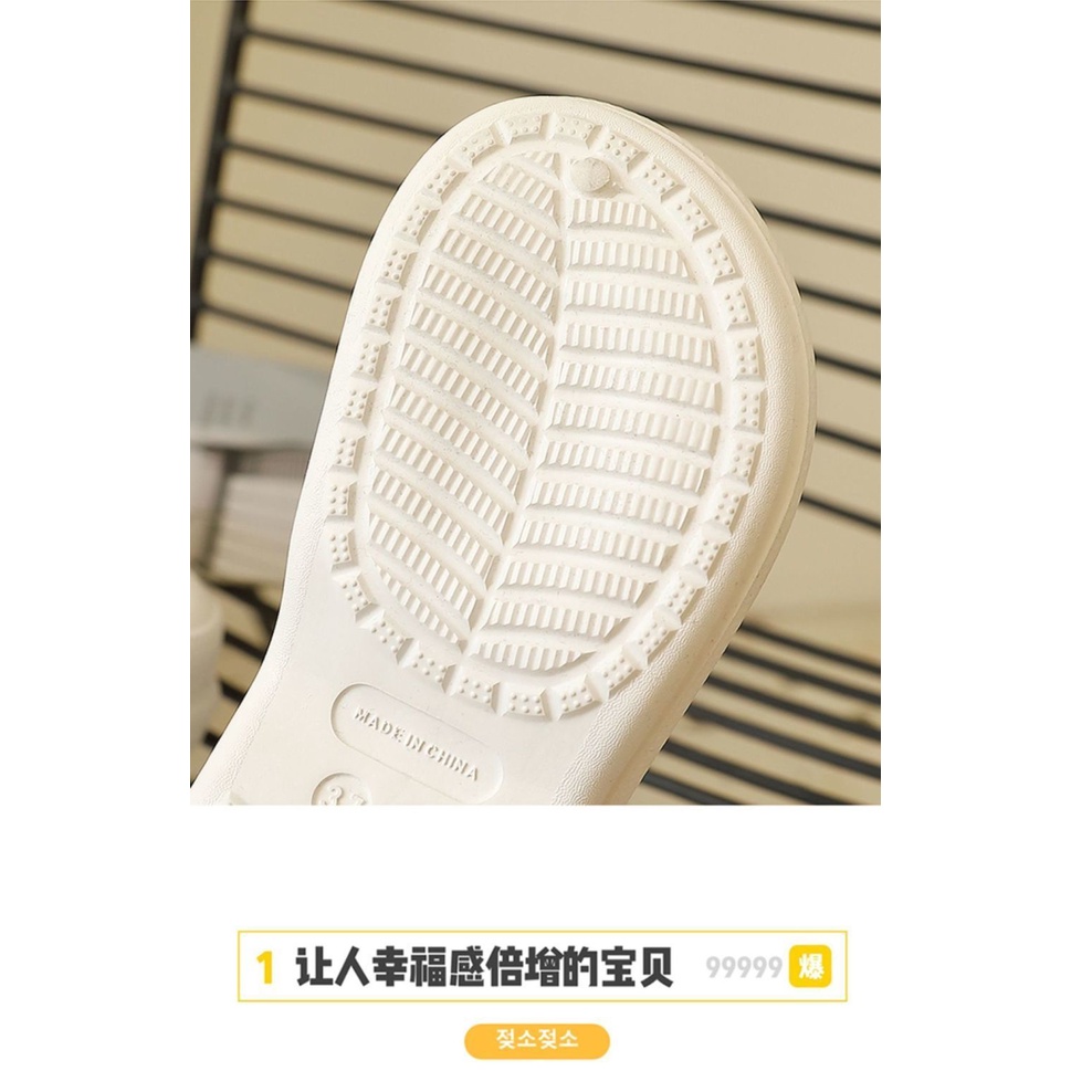 Dép Nữ Sandal Đục Lỗ Đế Dày Chống Trượt Thời Trang Mùa Hè Dành Cho Tth078