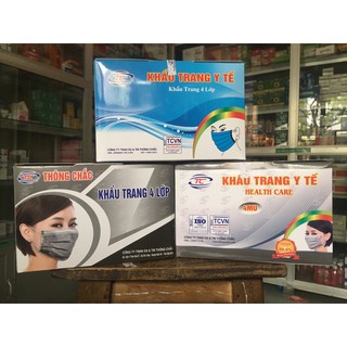 Khẩu trang y tế Thông chắc. Khẩu trang y tế giấy kháng khuẩn chuẩn