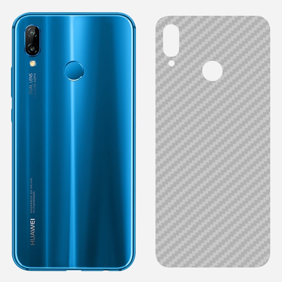 Dán Dẻo Carbon vân 3D Mặt Sau các dòng máy Huawei