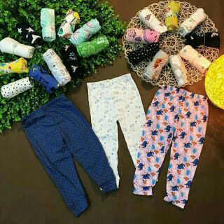 Combo 10 quần cotton dài cho bé