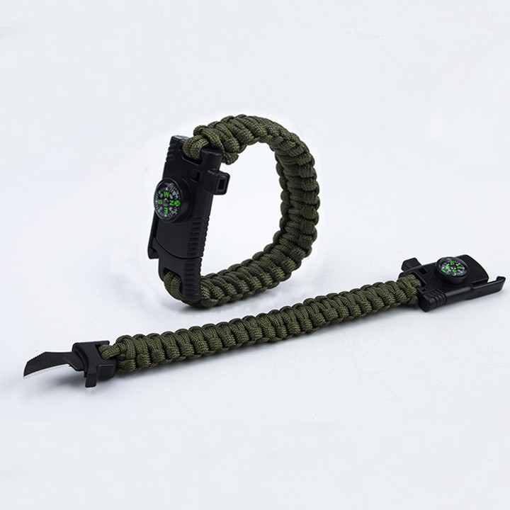 Vòng tay sinh tồn paracord đi phượt