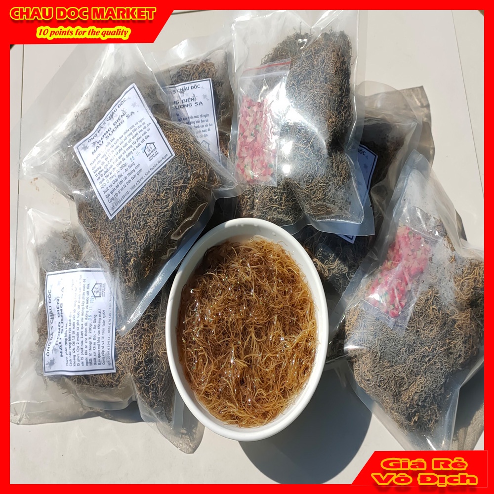 Rong Biển Nấu Sương Sa 200gr Ăn Mát, Sản Phẩm Thiên Nhiên Tốt Cho Sức Khỏe