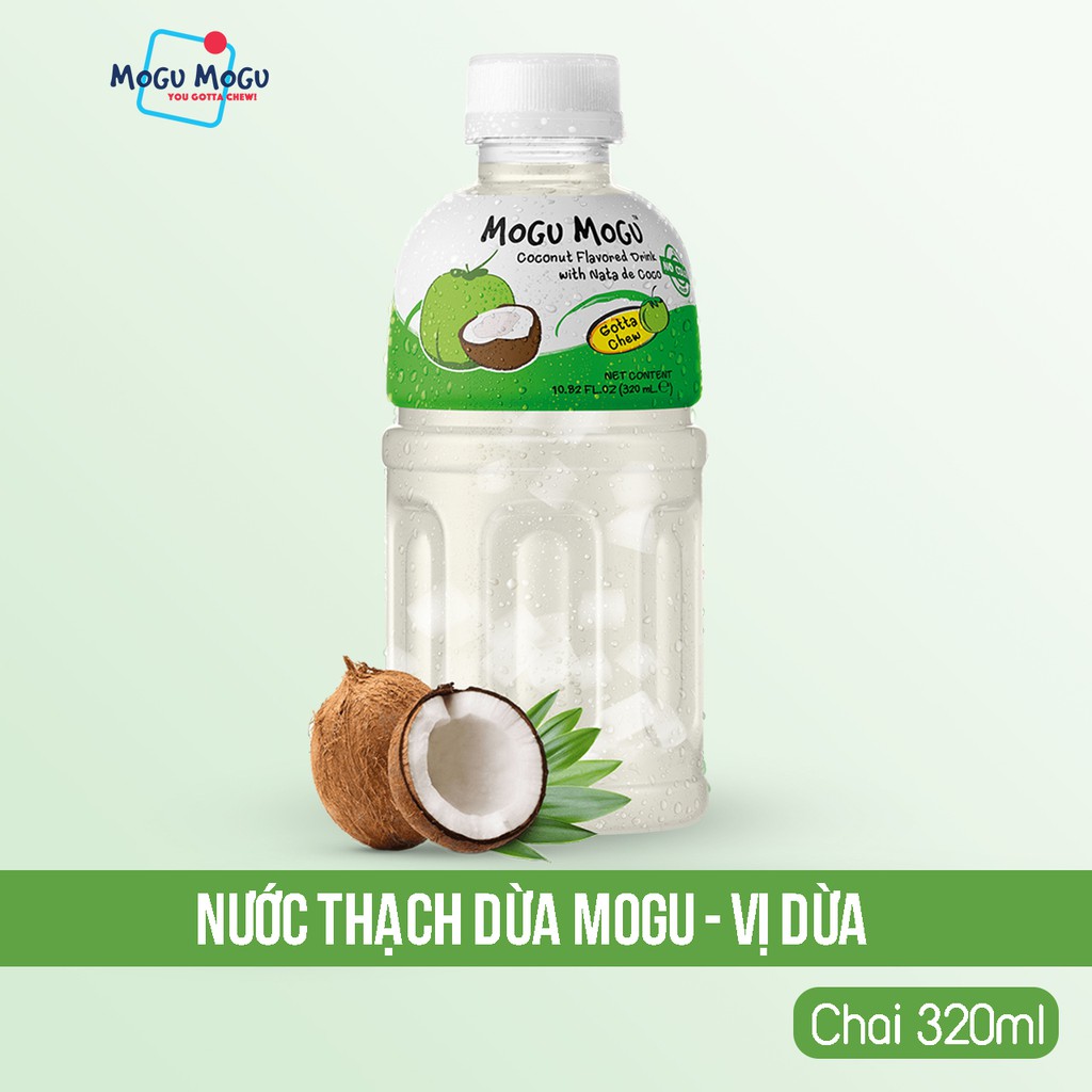 Nước Thạch Dừa Hương Dừa MOGU MOGU - 320ML