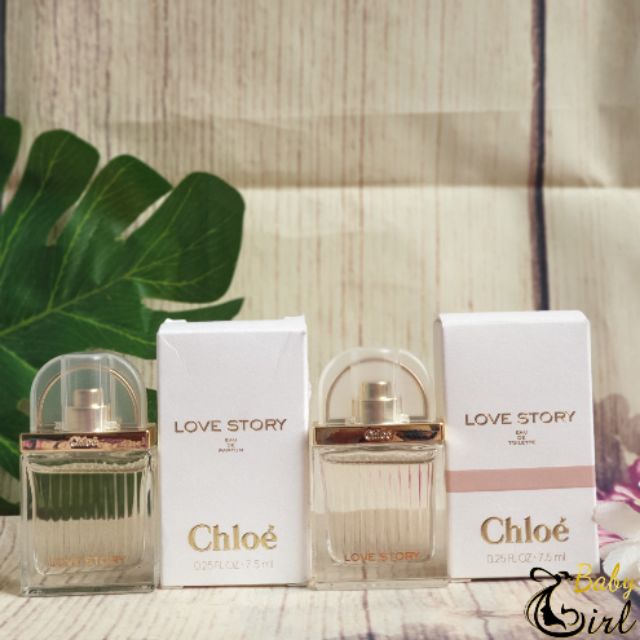 Nước Hoa mini nữ Love story Chloe 7.5ml