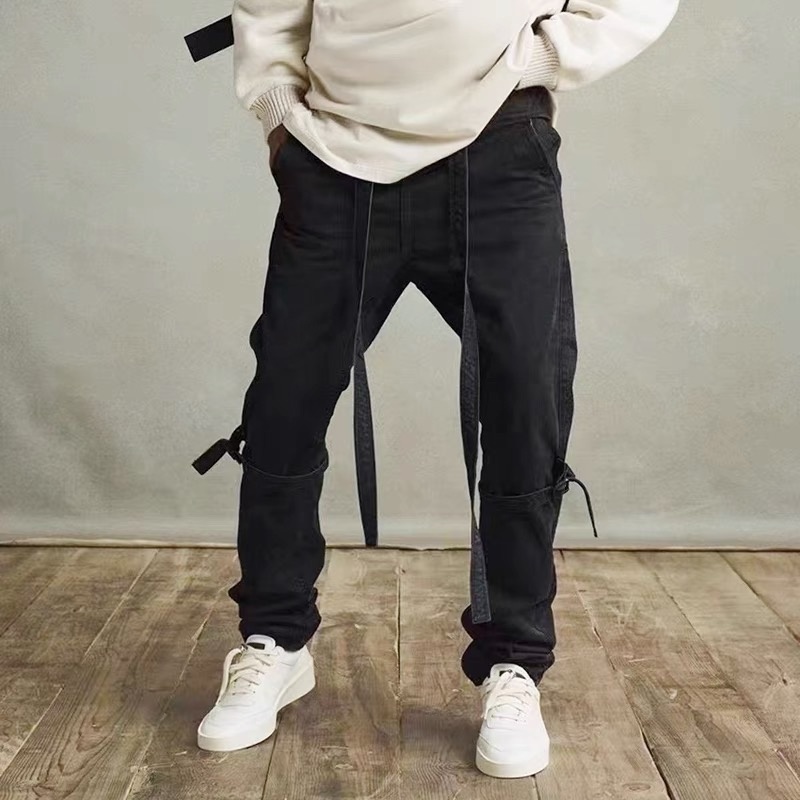 ⚡️[Hight Quality] - Quần FOG FEAR OF GOD Bondage Pant Black Seventh Collection, Quần Cargo Pants FOG