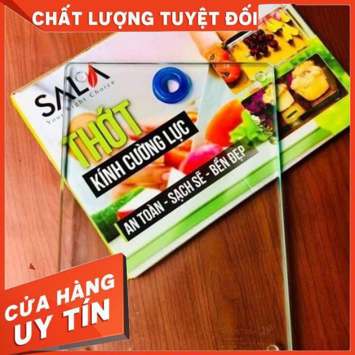 Thớt kính cường lực siêu bền SALA - hàng chuẩn loại 1