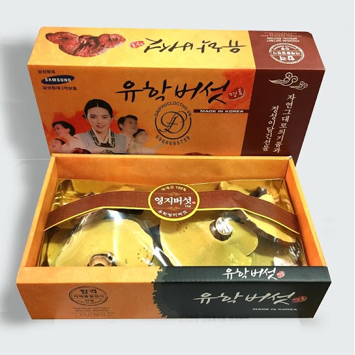 Nấm linh chi Hàn Quốc thượng hạng hộp 1kg