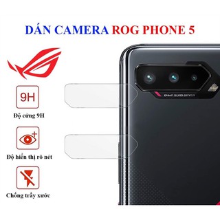Dán camera Rog Phone 5 cường lực camera trong suốt bảo vệ màn hình điện thoại