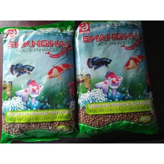 Combo 2 gói thức ăn nuôi cá 500gr