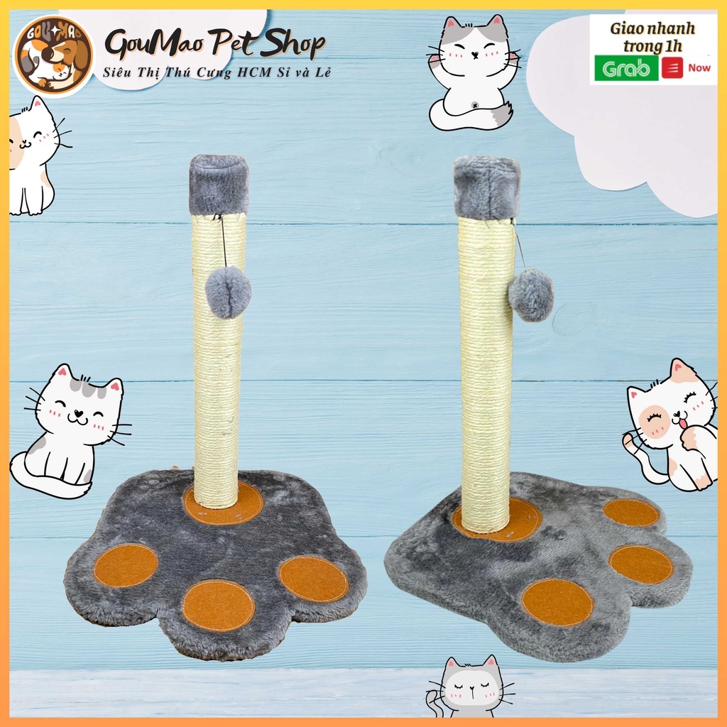 [Giá hủy diệt] Trụ cào móng cho mèo 2 tầng - Goumao pet