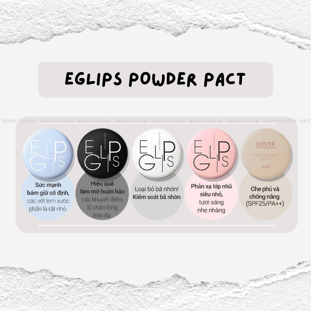 Phấn phủ Eglips Air Fit Powder Pact