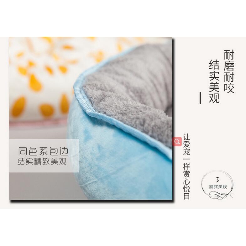 Nệm tròn mềm mại dành cho chó thú cưng