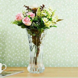 Bình hoa thủy tinh cao cấp cao 25cm